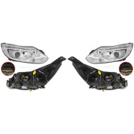 Фары Форд Фокус Ford Focus 3 (2010-2015) комплект 2 штуки левая и правая DEPO высокое качество