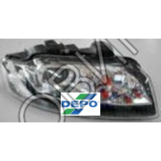 Тюнинг-фары (комплект) Audi A4 B6 (2001-2005) DEPO