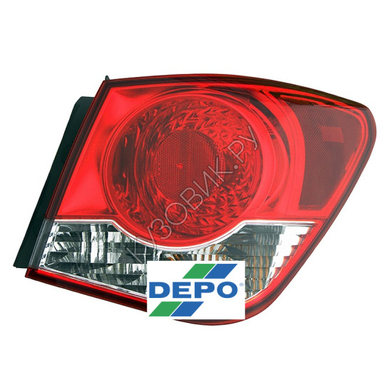 Фонарь правый задний в крыло Chevrolet Cruze (2009-2015) DEPO