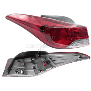 Фонарь задний HYUNDAI ELANTRA V 10-14 лев SAT