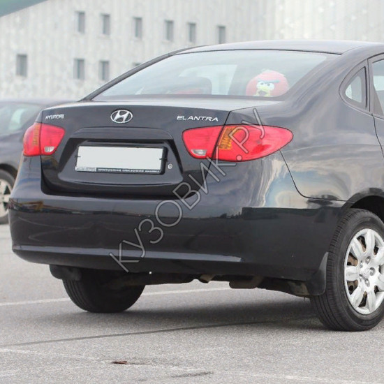 Бампер задний в цвет кузова Hyundai Elantra HD (2006-2011) Бампер задний в цвет кузова Hyundai Elantra HD (2006-2011)