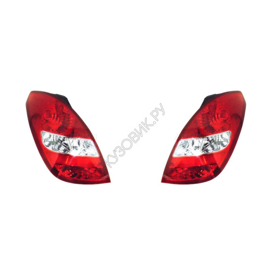 Фонари задние Хендай И20 Hyundai I20 (2008-2012) комплект 2 штуки левый и правый DEPO высокое качество