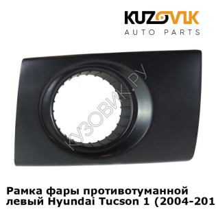 Рамка фары противотуманной левый Hyundai Tucson 1 (2004-2010) KUZOVIK