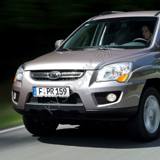 Бампер передний в цвет кузова Kia Sportage 2 (2009-) рестайлинг