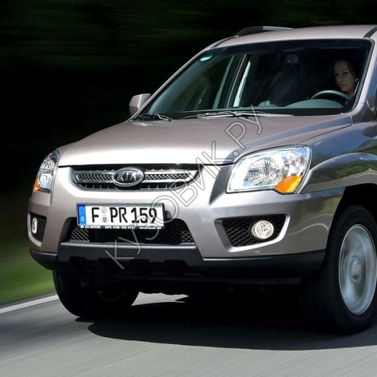 Бампер передний в цвет кузова Kia Sportage 2 (2009-) рестайлинг