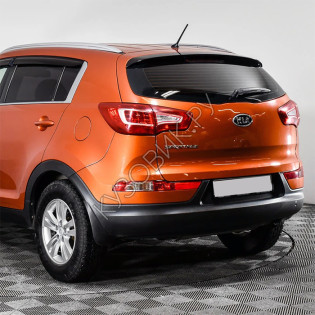 Боковина заднего бампера левая в цвет кузова Kia Sportage 3 (2010-2016)