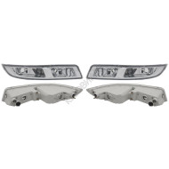 Фары противотуманные Ниссан Альмера Nissan Almera Classic B10 (2006-2012) комплект 2 штуки левая и правая SAT высокое качество