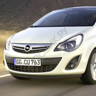 Бампер передний в цвет кузова Opel Corsa D (2010-2014) рестайлинг