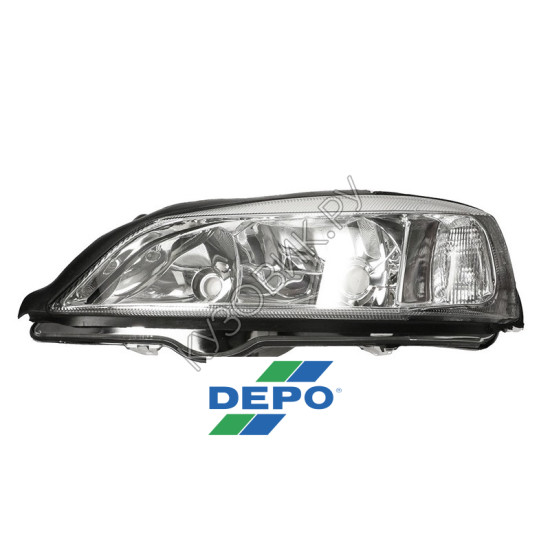 Фара левая Opel Astra G (1998-2001) DEPO