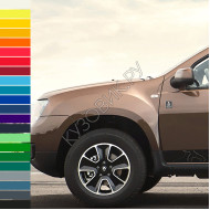 Крыло переднее левое в цвет кузова Renault Duster (2010-2015)