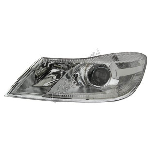 Фара левая Skoda Octavia A5 FL (2008-2013) DEPO
