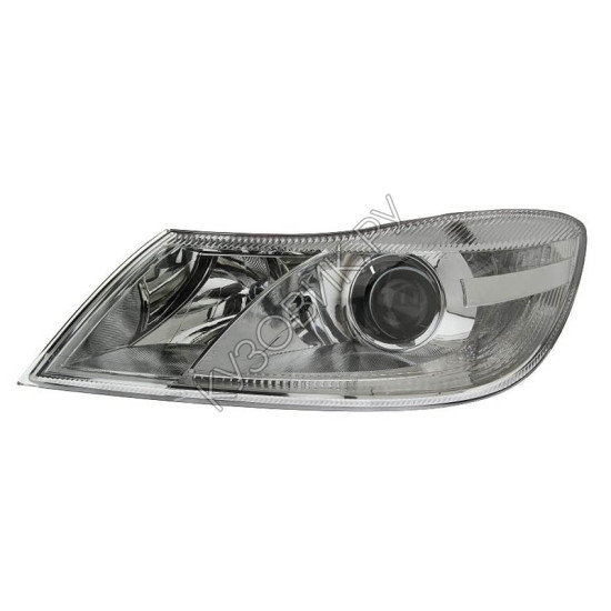 Фара левая Skoda Octavia A5 FL (2008-2013) DEPO