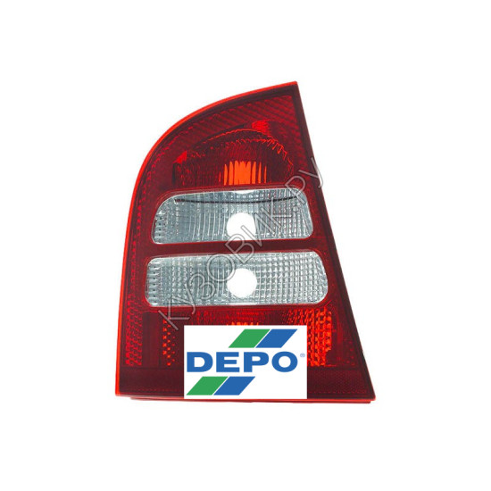 Фонарь левый задний в крыло Skoda Octavia Tour (2000-2010) DEPO