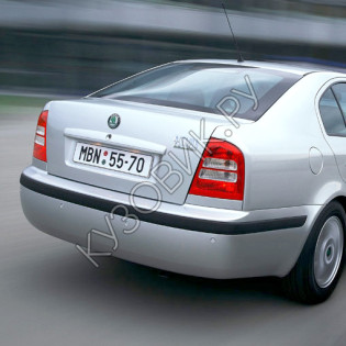 Бампер задний в цвет кузова Skoda Octavia Tour A4 (2000-2011)