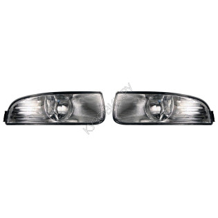 Фары противотуманные Шкода Суперб Skoda Superb B6 (2008-2015) комплект 2 штуки левая и правая SAT высокое качество