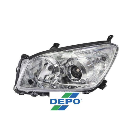 Фара левая Toyota Rav4 (2009-2009) DEPO